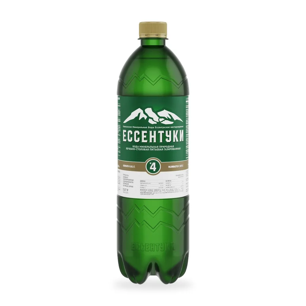 Ессентуки №4 1 л в ПЭТ-бутылке